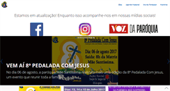 Desktop Screenshot of maesantissima.com.br
