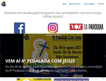 Tablet Screenshot of maesantissima.com.br